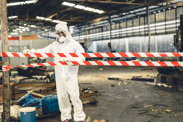 Professional Trauma Scene Cleanup technician working in Forestville, MD